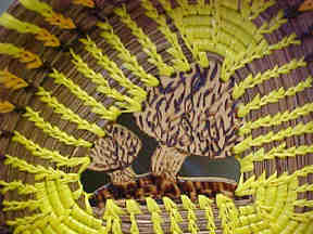 John Moore, detail of Mushroom Basket